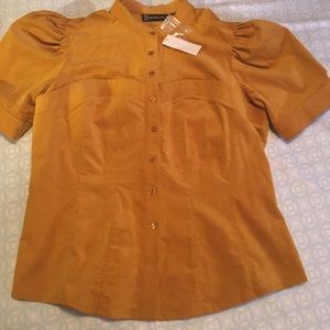 Short sleeve cord shirt